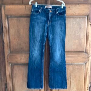 Gap 1969 curvy flare sz 8 reg blue denim